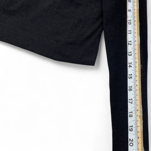 Lululemon Ebb to Street Long Sleeve Black Women's Size 4 - Picture 10 of 13